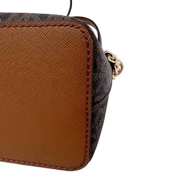 NEW Michael KORS Jet Set Medium Logo Dome Satchel Crossbody - Picture 6 of 15